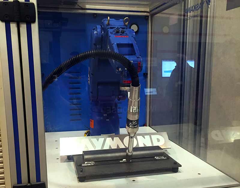 Robotic Welder at National Manufacturing Day Event