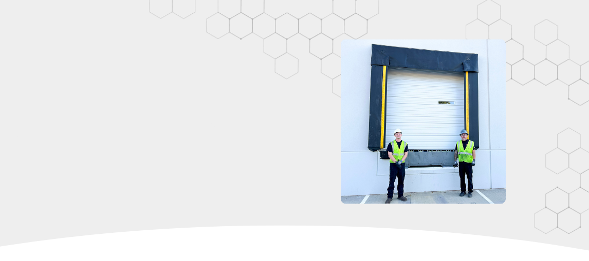 Dock and door background graphic