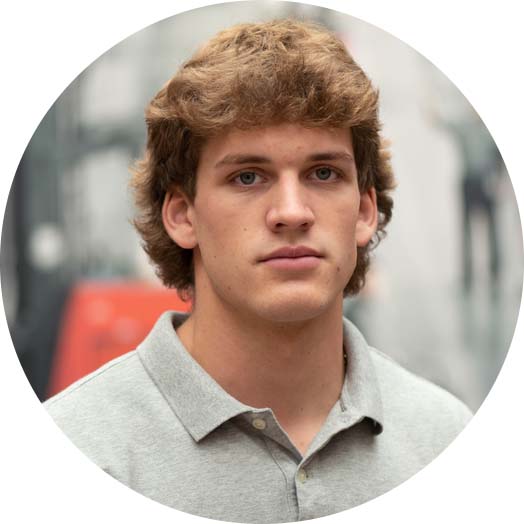 Headshot of  COOP Student at The Raymond Corporation